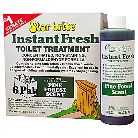 Instant Fresh Toilet Treatment - 6 Pk