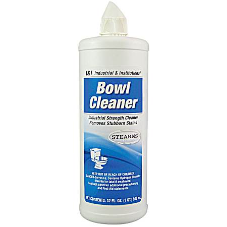 Stearns Industrial Strength Bowl Cleaner - 32 Oz.
