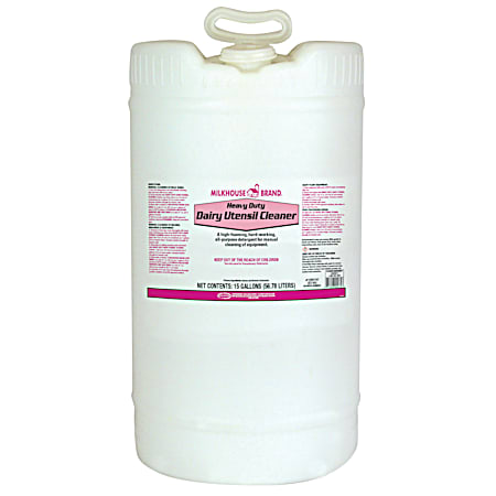Milkhouse Brand Heavy Duty Utensil Cleaner - 15 Gallon