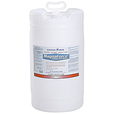 Milkhouse Brand Magnaforce Chlorinated Pipeline Detergent -15 Gal.