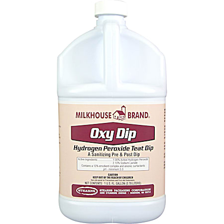 Milkhouse Brand Oxy Dip Hydrogen Peroxide Teat Dip