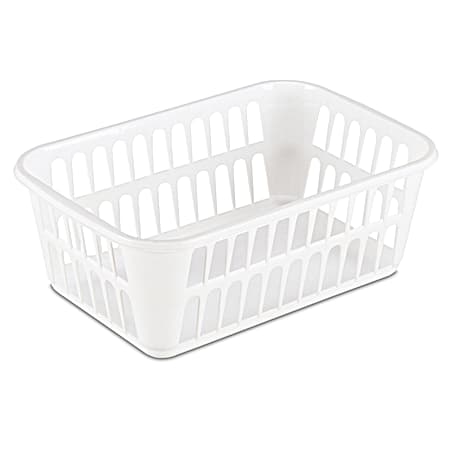 Sterilite White Storage Basket