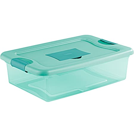 32 qt Aqua Tint Fresh Scent Storage Box