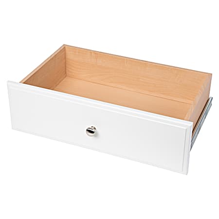 8 in. Deluxe Drawer - White