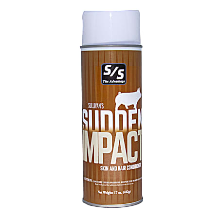 Sudden Impact 17 oz Skin & Hair Spray Conditioner for Pigs