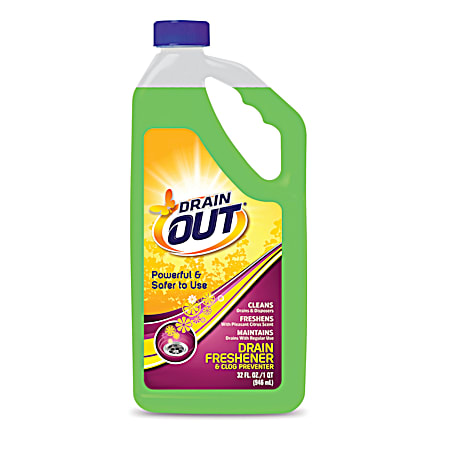 Drain Out 32 oz Drain Freshener & Clog Preventer