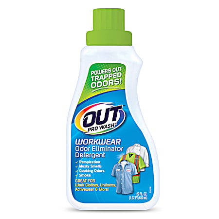 22 oz Out Pro Wash Workwear Odor Eliminator Liquid Laundry Detergent