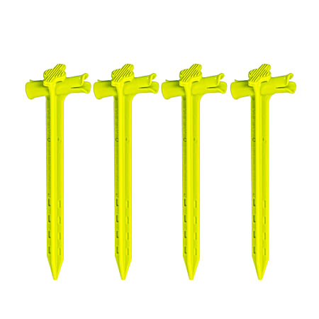  Slot Lock 9 in Outdoor Anchoring Stakes - 4 Pk