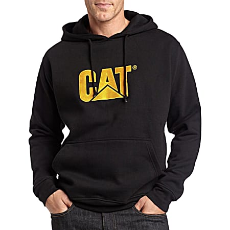 Men's Black Trademark Hooded Sweatshirt
