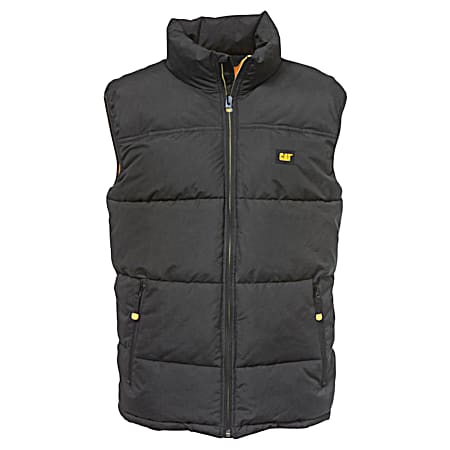 Men's Arctic Zone Black Full Zip Polyester Vest