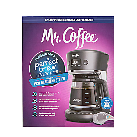 Easy Measure 12-Cup Programmable Coffeemaker