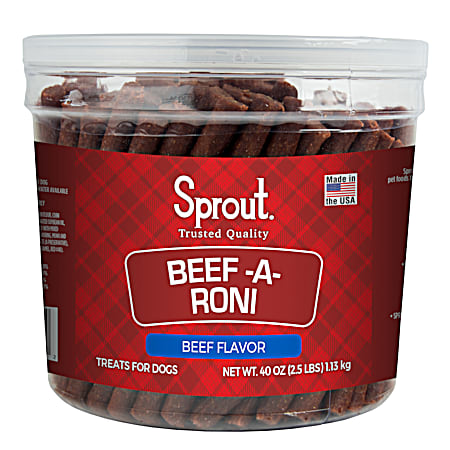 Beef-A-Roni Beef Flavor Dog Treats