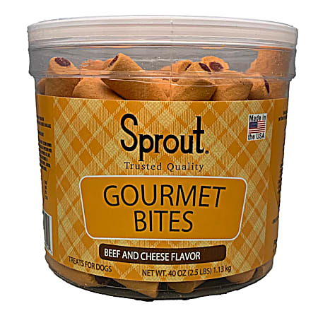 Gourmet Bites Beef And Cheese Flavor Dog Treats