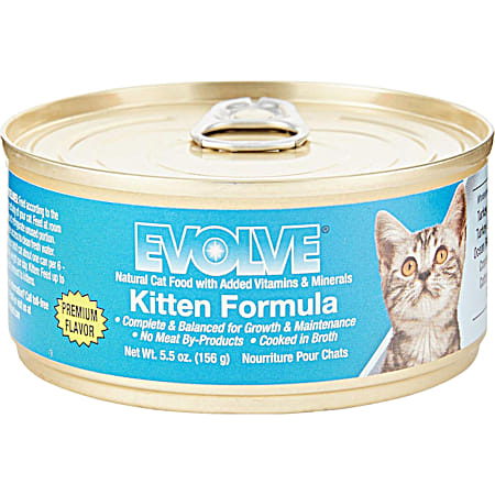 Evolve Kitten Turkey Formula Wet Cat Food