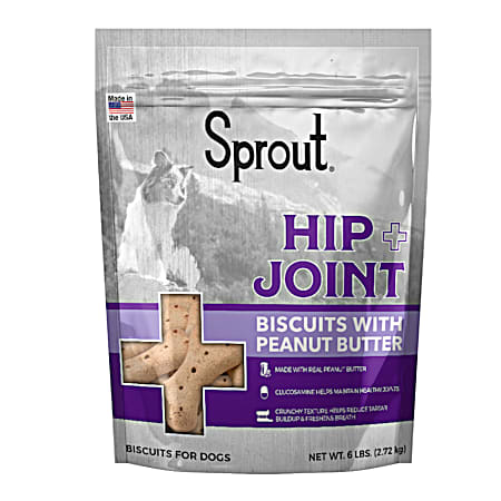 Hip & Joint Peanut Butter Flavor Dog Biscuits