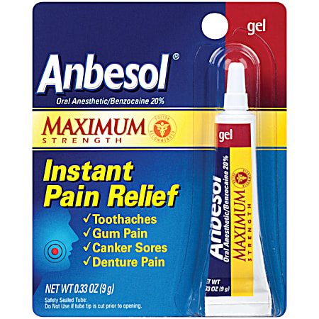 .33 oz Instant Pain Relief Coolmint Gel