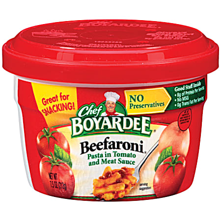 Beefaroni - Microwaveable - 7.5 oz.