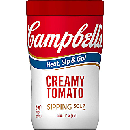 Campbell's 11.1 oz Sipping Soup Creamy Tomato Soup