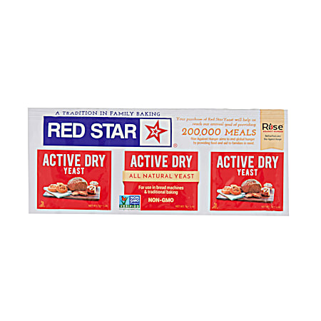 Red Star Active Dry Yeast 0.75 Oz.