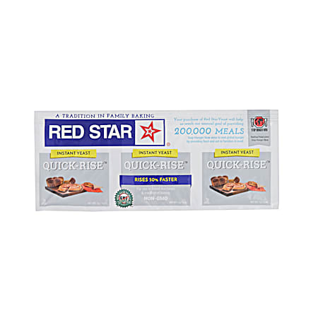 Red Star Yeast, Instant Dry, Quick Rise Original 0.75 Oz.