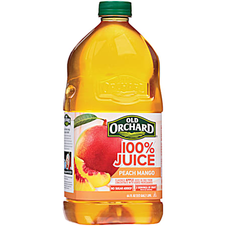 64 oz 100% Juice Peach Mango Juice