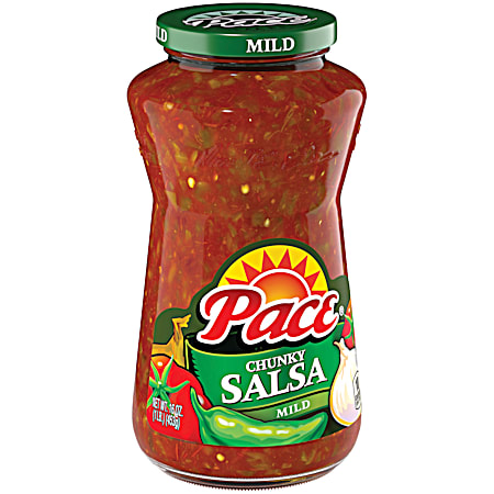 Pace 16 oz Thick & Chunky Salsa Mild