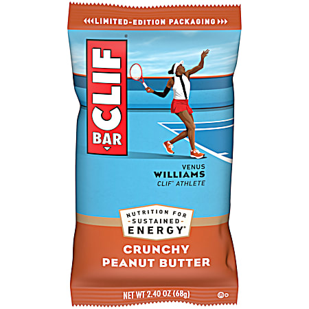Clif Bars 2.4 oz Crunchy Peanut Butter Energy Bar