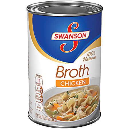 Swanson Chicken Broth 14.5 Oz.