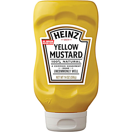 Heinz Yellow Mustard 14 Oz.