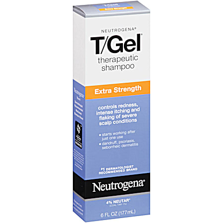 6 oz T/Gel Extra Strength Formula Therapeutic Shampoo