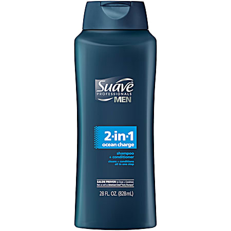 Men's 28 fl oz Ocean Charge 2-in-1 Shampoo & Conditioner