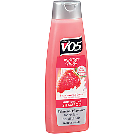 Alberto VO5 Moisture Milks 12.5 oz Strawberries & Cream Moisturizing Shampoo