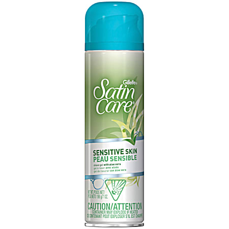 Satin Care 7 oz Sensitive Skin Shave Gel