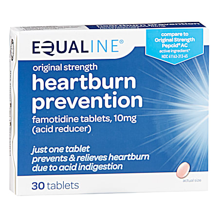 Original Strength Heartburn Prevention Tablets - 30 ct