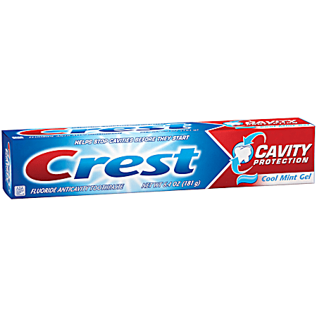 Cavity Protection 5.7 oz Cool Mint Gel Toothpaste