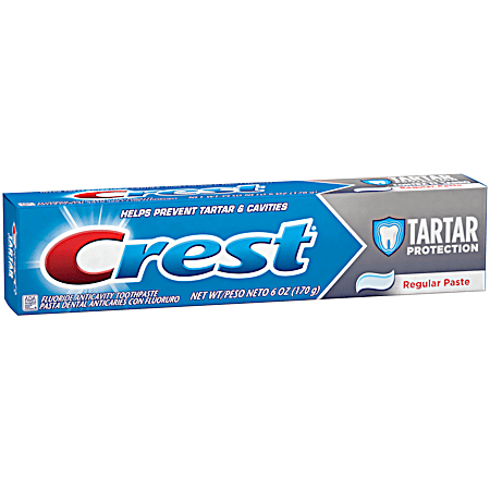 Crest Tartar Protection 6 oz Regular Toothpaste
