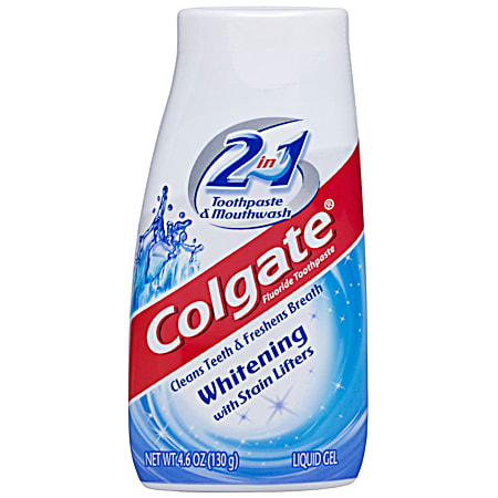 2-in-1 Toothpaste & Mouthwash 4.6 oz Liquid Gel
