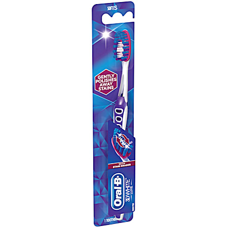 3D White Luxe Soft Manual Toothbrush - Assorted