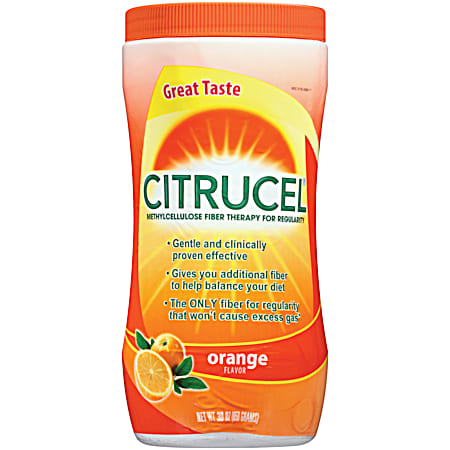 CITRUCEL 30 oz Orange Fiber Therapy for Regularity
