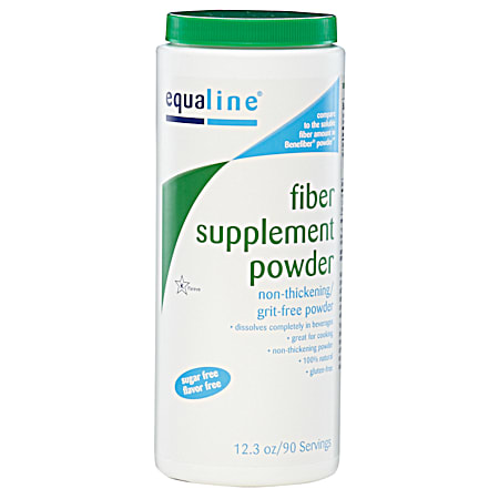 EQUALINE 12.3 oz Prebiotic Fiber Supplement Powder Drink Mix