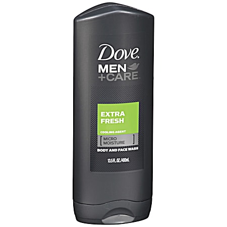 13.5 fl oz Men+Care Extra Fresh Body & Face Wash