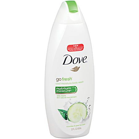 Dove 22 oz Go Fresh Cool Moisture Body Wash
