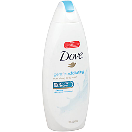Dove 22 oz Gentle Exfoliating Nourishing Body Wash