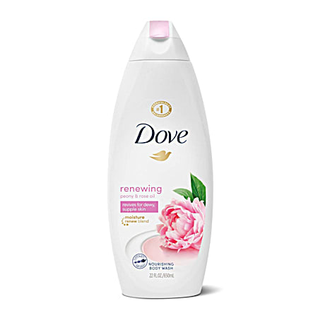 Dove Renewing 22 fl oz Peony & Rose Oil Nourishing Body Wash