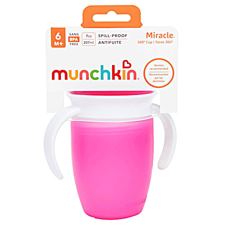 MUNCHKIN 7 oz Miracle 360 Trainer Cup - Assorted