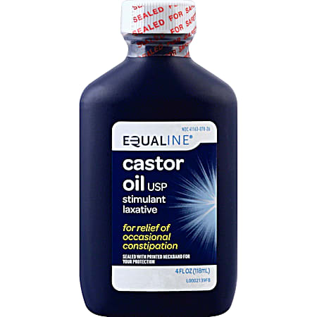 Castor Oil USP 4 fl oz Liquid Laxative