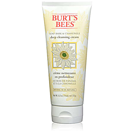 Burt's Bees 6 oz Soap Bark & Chamomile Deep Cleansing Cream