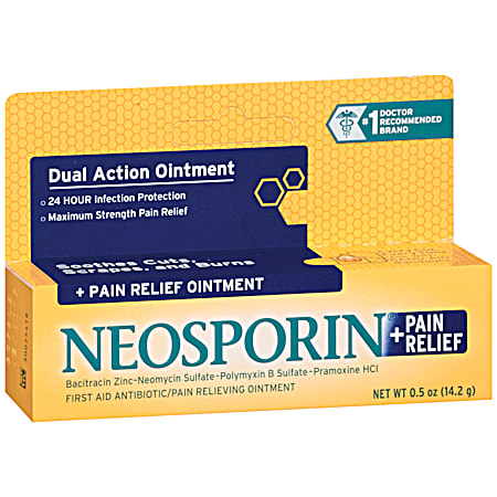 NEOSPORIN .5 oz Infection Protection Pain Relief Ointment
