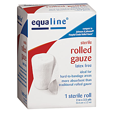 EQUALINE 2 in Rolled Gauze - 1 ct