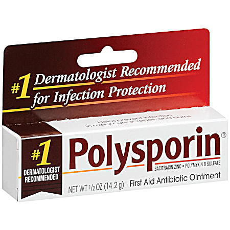 NEOSPORIN 0.5 oz Polysporin First Aid Antibiotic Ointment